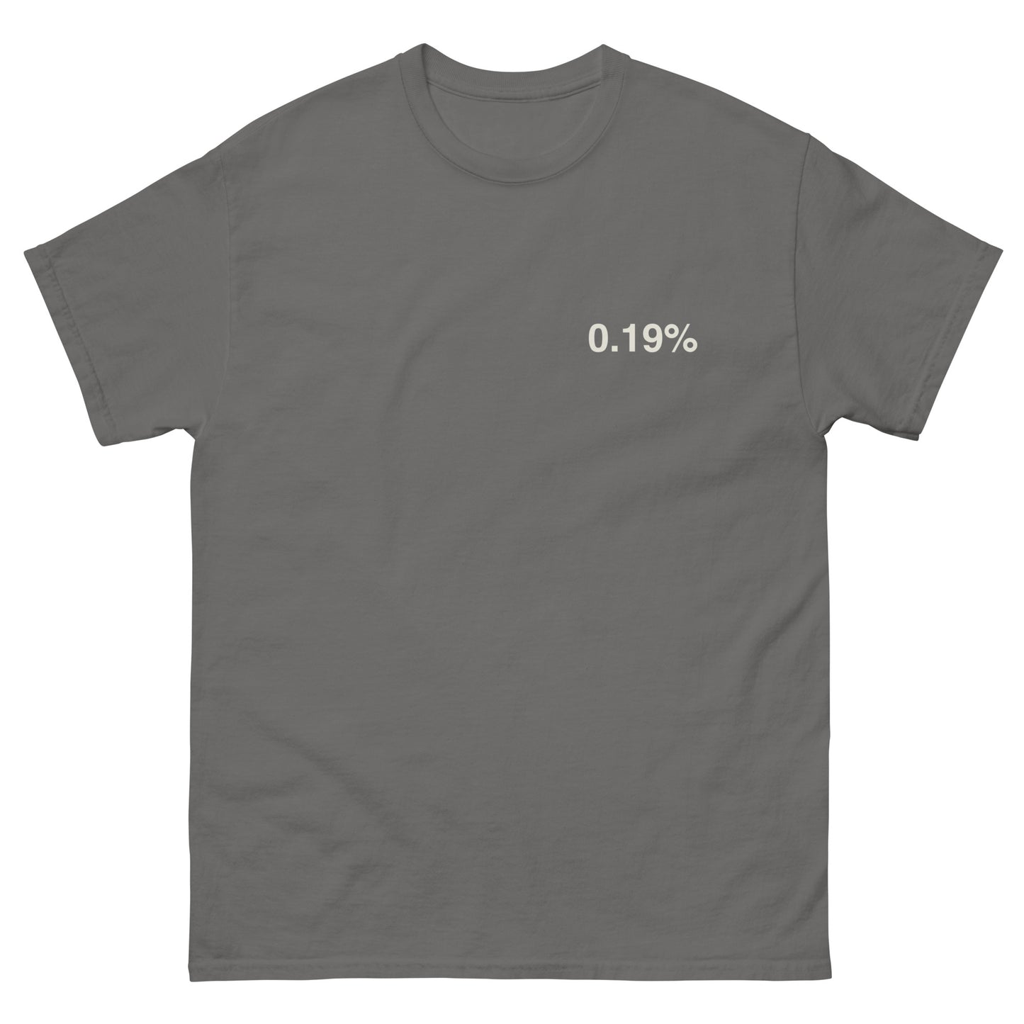 Camiseta 0.19% Outline Back Logo