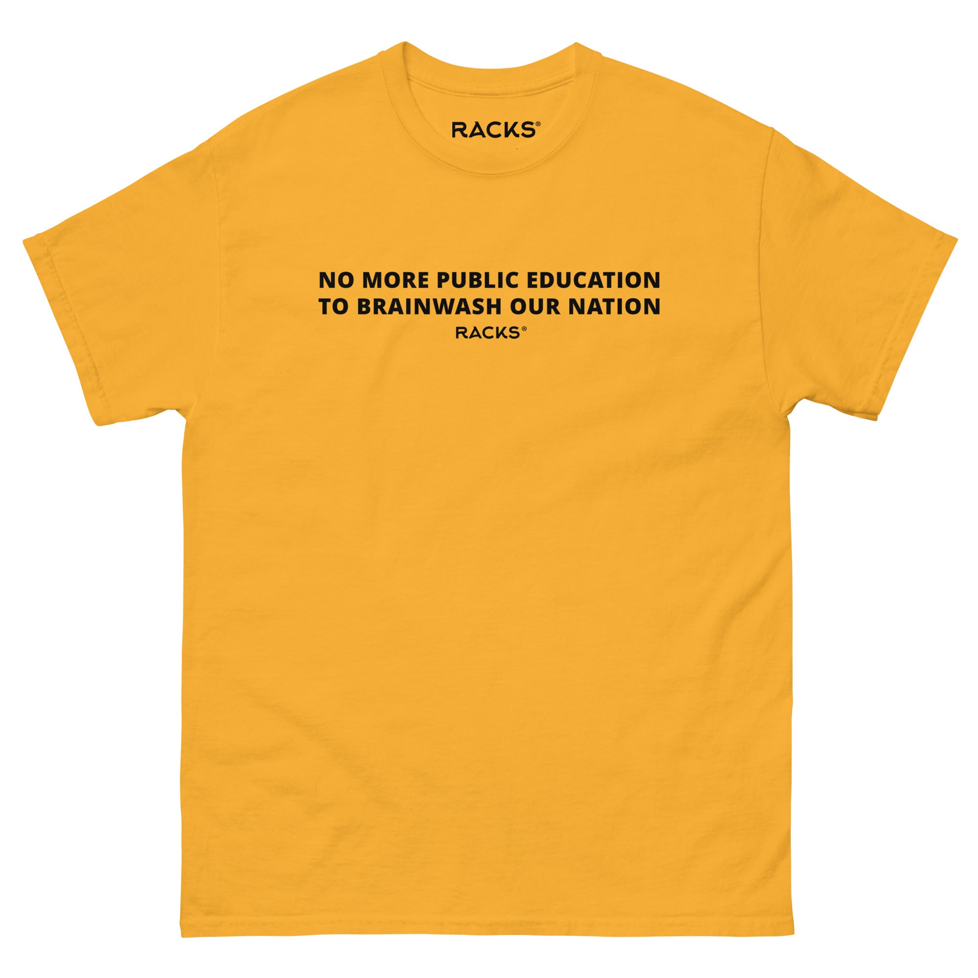 Camiseta No more public education black